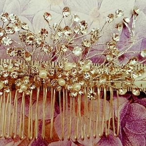 Bridal Headpiece Hair Comb Vine